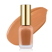 Sérum de collagène minéral à faible quantité minimale de commande avec logo personnalisé fond de teint rosée à couvrance totale fond de teint liquide maquillage fond de teint végétalien pour femmes noires