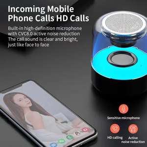 2025 High Quality Portable Rgb Wireless Subwoofer Bt <b>Speaker</b> <b>Usb</b> Computer Outdoor Parties Hot Sale Transparent <b>Speaker</b> - Product Image 5