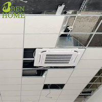 Panel de Techo Falso de PVC y Yeso Impermeable de 600*600 para Dormitorio, de Fábrica China