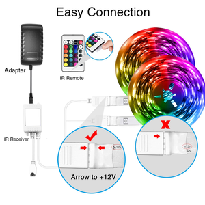 TOP Sellers 100ft 30M 2835 <b>RGB</b> Halloween Bedroom Party Decoration Blue Tooth APP <b>Control</b> LED Strip Light - Product Image 3