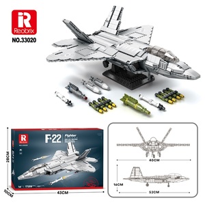 Reorix 33032 quy mô 1:8 nhựa 1443pcs F-35 sét II Panther chất béo Amy mũm mĩm Amy máy bay chiến đấu xây dựng mô hình khối - Product Image 2