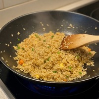Traditional Curry Fried Rice Instant Meal Microwave Rice in 2 Mins Ultra Fast Cook Meal Precooked Foods