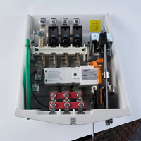 Disjoncteur numérique JUNW LV MCCB D265T à montage sur poteau 50KVA 100KVA 160KVA DHP 6kA 440V 50Hz Direct