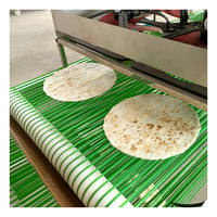 Machine automatique pour la fabrication de tortillas mexicaines à base de farine de maïs.