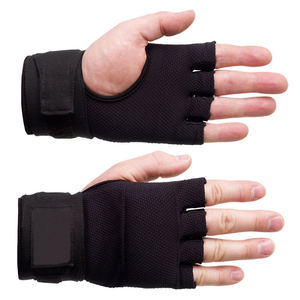 Bandages de boxe pour l'entraînement en salle, le sparring et les séances sur sac de frappe - Matière en coton respirante et écologique, gants intérieurs de boxe - Product Image 6