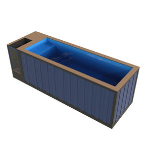 Vente en gros de conteneurs pour tour de natation plongée piscines à <span class=keywords><strong>coque</strong></span> piscines préfabriquées conteneur d'expédition <span class=keywords><strong>piscine</strong></span> 20 pieds 40 pieds pour l'extérieur - Product Image 4