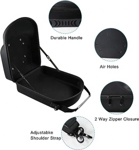 Custom Hat and Cap <strong>case</strong> Box Travel <strong>Carrying</strong> <strong>case</strong> Western Plastic New Eva Fedora Baseball Hat Carriern for 6pcs Caps - Product Image 3
