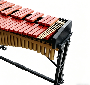 Marimba de Madera de 37 Teclas con Soporte, <span class=keywords><strong>Xilófono</strong></span> Resistente para Bandas Escolares, Orquestas y Actuaciones en Vivo - Product Image 4