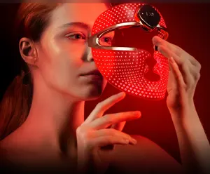 Oem Faq Rood Licht Therapie Pdt Machine Foton Face Masker Huidverzorging Acne Maskers Siliconen 7 Kleuren Led Gezichtsmasker