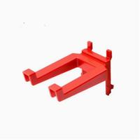 Crochets de panneau perforé muraux amovibles en PVC à installer soi-même-Cintres de rangement flexibles pour cuisine, garage, armoire et organisation d'outils