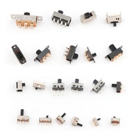 Interrupteurs à glissière SS13D01-VG6 Interrupteur à 3 positions Dpdt Slide pour jouet 1p3t Dip Vertical Slide Switch