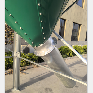 Tự Động 28 Tấn Mạ Kẽm Tấm Trung Chuyển <span class=keywords><strong>Silo</strong></span> Gà Thức Ăn Cho Gia Cầm Trang Trại Và Lợn Nhà - Product Image 3