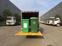Camion à ordures Changan entièrement hermétique avec benne hydraulique, camion de collecte des déchets pour l'assainissement municipal