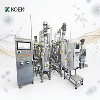 Cuve de Fermentation Bioreacteur à Pression, Capacité 20L-200L, Pompe Numérique à Commande PLC, Haute Productivité Automatique