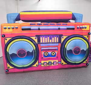 装飾用大型巨大インフレータブルラジオモデルの広告宣伝 - Product Image 2