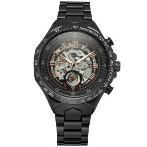 15% de Descuento en Relojes Mecánicos de Acero Inoxidable con Esqueleto Importado de Guangzhou, Relojes Automáticos para Hombre con Descuento - Product Image 5