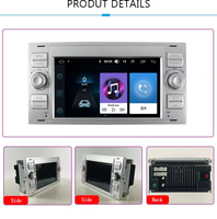 Autoradio Android 13 à prix d'usine, compatible avec Ford Fiesta Kuga Galaxy Focus, Navi CarPlay, autoradio GPS, navigation
