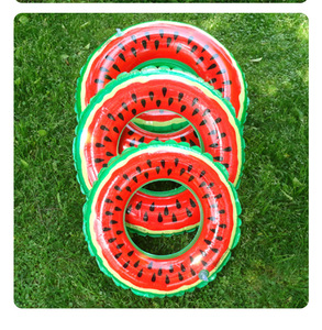 Mùa Hè Nhiệt đới Đảng Dành Cho Người Lớn Hồ Bơi Bơm Hơi Nổi Trái Cây Hồ Bơi Phao-Dưa Hấu Bơi Vòng Hawaii Bãi Biển Nổi Đồ Chơi - Product Image 3