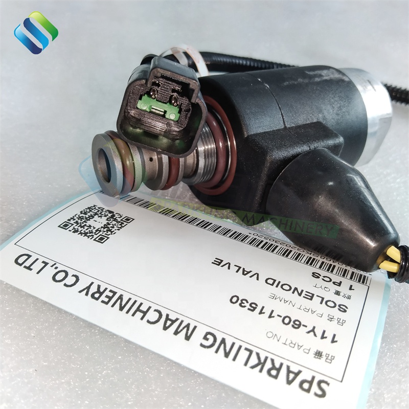 エンドウ Komatsu Excavator Spare Parts - High Quality Solenoid Valve