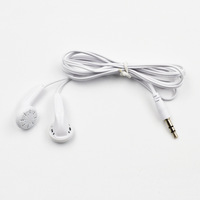 Casque filaire pour téléphone portable dans l'oreille Écouteurs sport 3.5mm Écouteurs sans microphone pour casque MP4 MP3