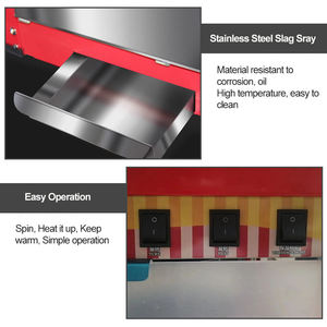 Thực Phẩm Điện Bỏng Ngô Nhà Sản Xuấ<span class=keywords><strong>t</strong></span> Thép Không Gỉ Dễ Dàng Để Hoạ<span class=keywords><strong>t</strong></span> Động Bỏng Ngô Công Nghiệp Thương Mại Bỏng Ngô Nhà Sản Xuấ<span class=keywords><strong>t</strong></span> Với Giỏ Hàng - Product Image 2