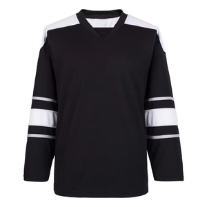 เสื้อเจอร์ซีย์เล่นฮ็อกกี้น้ำแข็งสำหรับผู้ชายผ้าโพลีเอสเตอร์ซับลิเมชันขนาดใหญ่พิเศษออกแบบโลโก้ทีมได้ตามต้องการ - Product Image 6