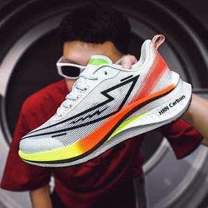 Professionele Ultralichte Carbonplaat Heren Hardloopschoenen Voor Herfst Kleine Maat Casual Sneakers Met Schokabsorptie Voor Reizen - Product Image 3