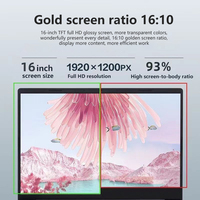Ordinateur portable léger AMD Ryzen AI 9 HX 370 FP8 personnalisé de 14 à 17 pouces pour la maison et l'éducation, écran FHD IPS, Windows 10/11