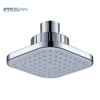 IProSan Nouvelle conception Douche de pluie carrée en ABS Douche à main haute pression Douche de plafond