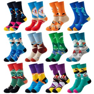 Calcetines de Algodón Personalizados con Logotipo, Divertidos, Lindos, de Dibujos Animados, de Animales, Frutas y Alimentos, para Hombres y Mujeres, al por Mayor, Novedad Premium, para Niños - Product Image 5