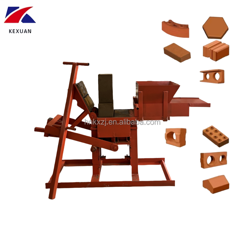 Manual Clay Brick Making Machine - Efficient & Durable