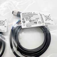 Câble de connexion avec prise rapide XZCP1141L2, bornier M12 en laiton nickelé IP