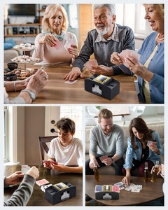 เครื่องสับไพ่โป๊กเกอร์เครื่องคาสิโนไฟฟ้าเครื่องสับเสียงเบากว่าสำหรับเล่นเกมไพ่เฟส10สข้ามโบ - Product Image 4