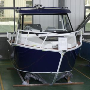 Yacht sportif en alliage d'aluminium de 22,5 pieds (6 m) avec certificat CE pour les sports nautiques et la pêche de loisir avec moteur - Product Image 4