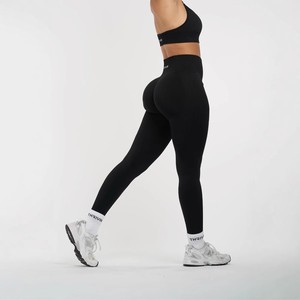 Pantalon <span class=keywords><strong>de</strong></span> yoga taille haute sans couture pour femmes, collants sculptant le contrôle du ventre pour la mise en forme des jambes, entraînement <span class=keywords><strong>de</strong></span> course à pied <span class=keywords><strong>Fitness</strong></span> - Product Image 6