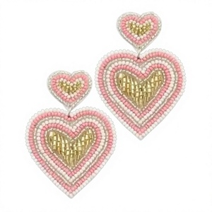 Meilleures boucles d'oreilles pendantes ANEES HANDICRAFTS pour femmes, motif oiseau, perles colorées, forme animale, classiques, cadeau de mariage, cristal - Product Image 5