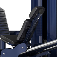 Presse à jambes assise professionnelle de nouvelle conception pour usage commercial, équipement de fitness pour salles de sport compactes, en vente