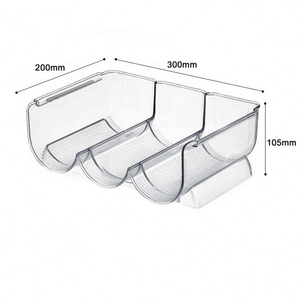 Soporte de Acrílico Transparente para Copas de Vino y Champán, <span class=keywords><strong>Estante</strong></span> de Exhibición para Botellas, Soporte de Plástico Acrílico para Copas de Vino - Product Image 3