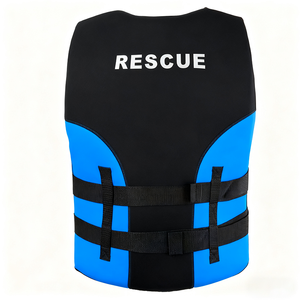 سترة نجاة للسباحة والغوص من النيوبرين SBR معتمدة من CE بشعار مخصص من DIVESTAR، موديل LF006 للمغامرات المائية الشديدة - Product Image 6