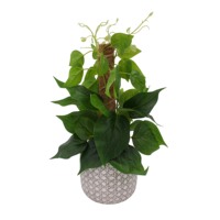 Plantes artificielles en pot Tizen en gros OEM/ODM, plantes vertes de simulation pour la maison et le bureau