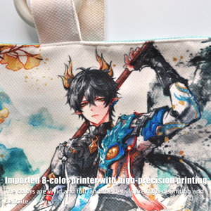 Borsa a Secchiello Anime Personalizzata con Logo OEM, Stampa Sublimatica, Piccolo MOQ, Regalo Personalizzato, Merchandise Anime - Direttamente dalla Fabbrica - Product Image 3