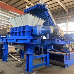 Línea de Trituración de Doble Eje JIUnuo de 45kW, Trituradora de Plástico Personalizada, Reciclaje de Residuos, Motor de Engranajes de Aleación de Cobre - Product Image 3