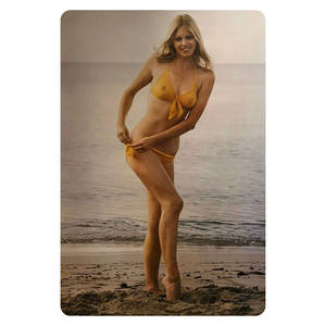 Meisje Sexy Dame Pin-up Meisjes Poster Bar Club Man Cave Metalen Tin Bord Woonkamer Garage Huis Kunst Wanddecoratie 8Inch X 12Inch - Product Image 2