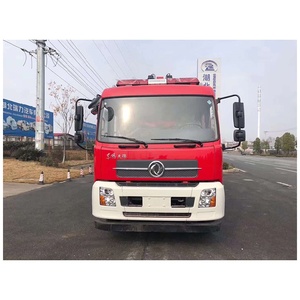 Camión de Bomberos de Servicio Pesado Dongfeng 4x2 de 8000L con Sistema Combinado de Agua, Espuma y Polvo Diésel - Product Image 3