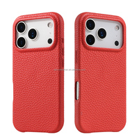Étui de téléphone en cuir personnalisé en gros étui de téléphone portable étuis de téléphone portable couverture en cuir pour iphone 17