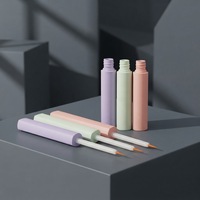 Tube vide pour eye-liner liquide mat Macaron 4,5 ml, contenant en plastique pour sérum pour cils, emballage cosmétique personnalisé avec logo
