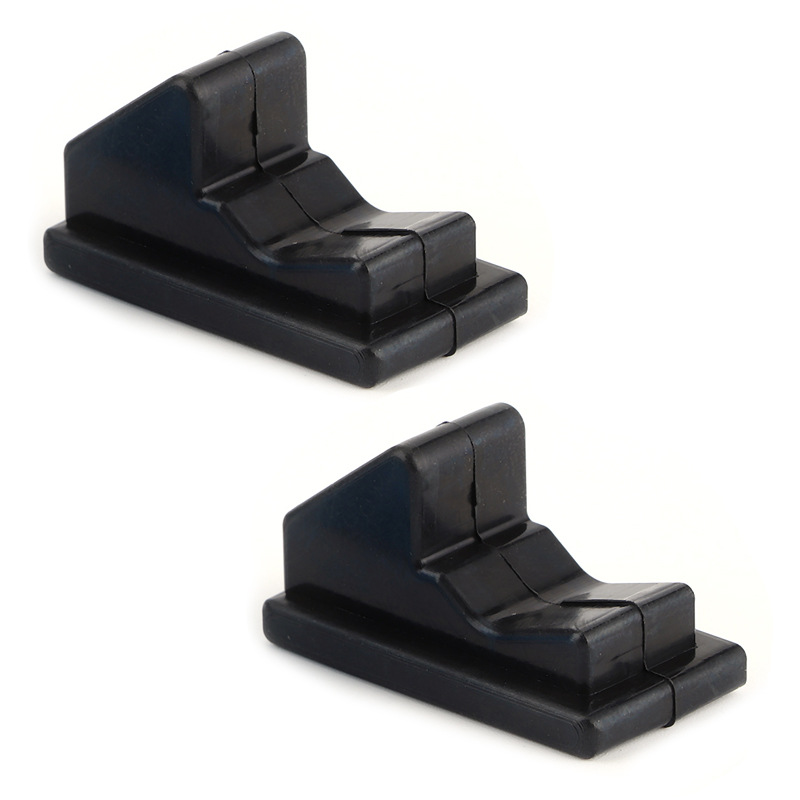 2 blocs tampons à clip pour boîte de rangement noire 92201416