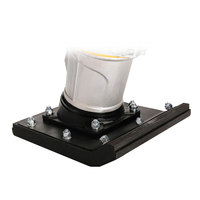 Doseur électrique de vibration du sol, 10 pièces, marteau rammer compact, prix de machine