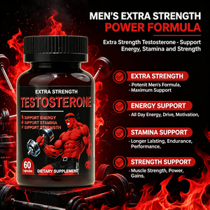 LuvVita Capsules pour Adultes Brûle-Graisse, Amincissant le Ventre, Énergie, Endurance, Force, 60 Comprimés pour la Santé des Hommes - Product Image 2