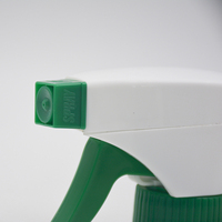 Pulvérisateur à gâchette en plastique multicolore 28/410, tête de pulvérisation manuelle pour contenants de nettoyage liquide